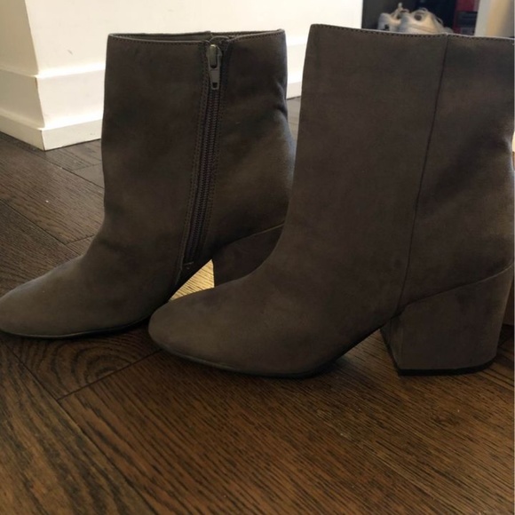 Brand New Grey Booties - Picture 2 of 3